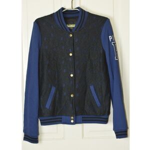 VS Pink Varsity Jacket